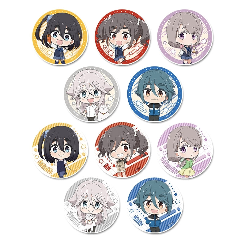 (1BOX=10)(Goods - Badge) TV Anime - mono PuchiChoco Trading Button Badge