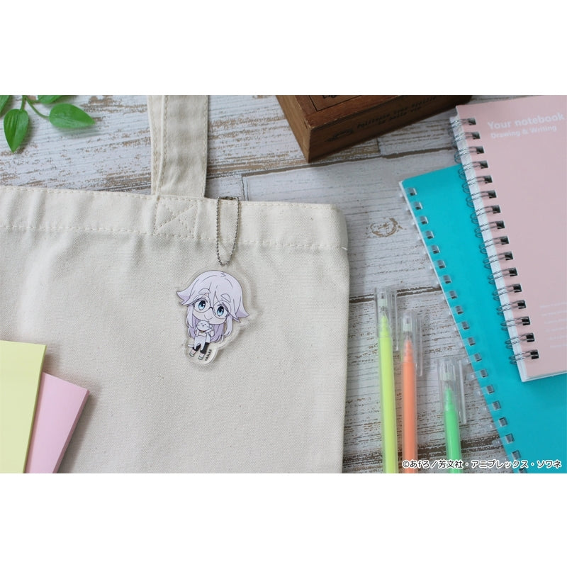 (Goods - Keychain) TV Anime - mono PuchiChoco Mini Acrylic Keychain (B) Haruno Akiyama & Taishou