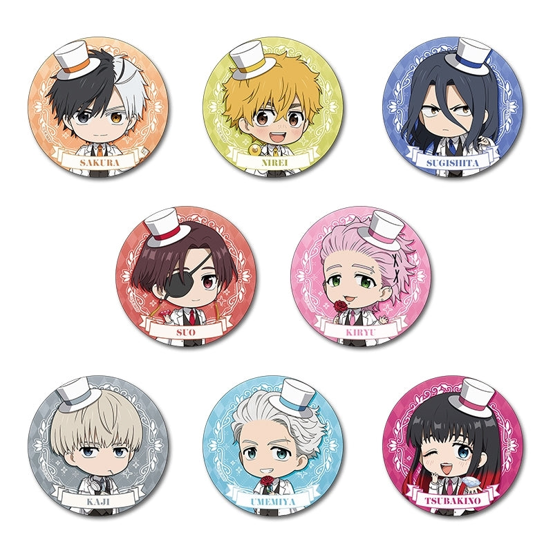 (1BOX=8)(Goods - Badge) WIND BREAKER Puchichoco Trading Button Badge Phantom Thief ver.