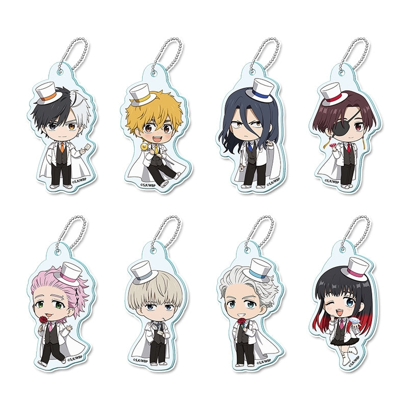 (1BOX=8)(Goods - Keychain) WIND BREAKER Puchichoco Trading Acrylic Keychain Phantom Thief ver.