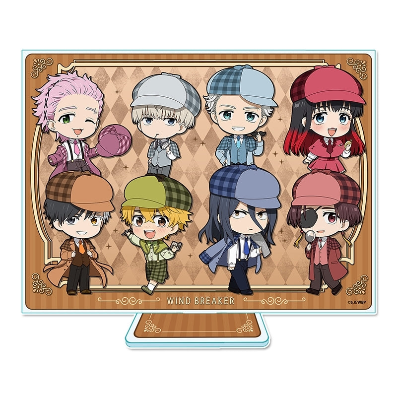 (Goods - Board ) WIND BREAKER Puchichoco Acrylic Visual Board Detective ver.