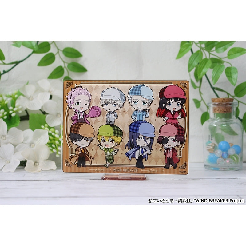 (Goods - Board ) WIND BREAKER Puchichoco Acrylic Visual Board Detective ver.