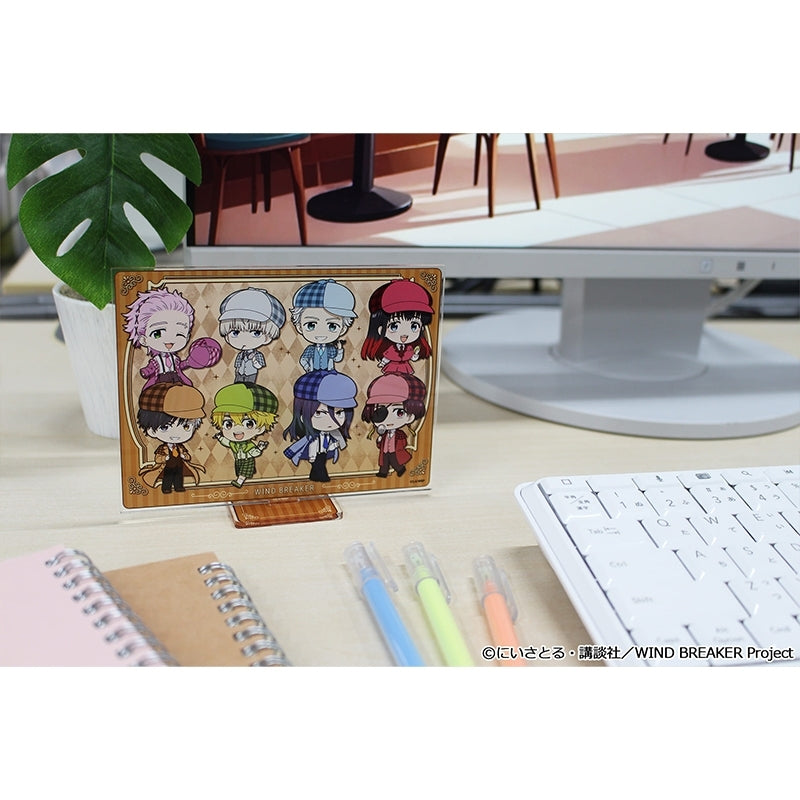 (Goods - Board ) WIND BREAKER Puchichoco Acrylic Visual Board Detective ver.