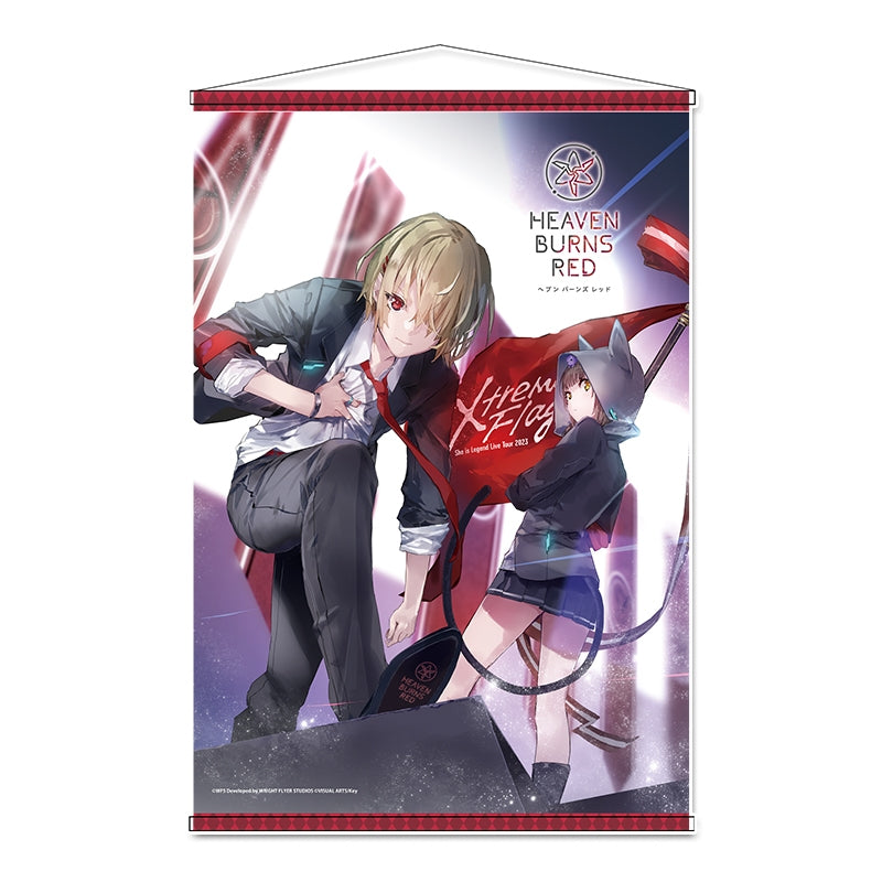 (Goods - Tapestry) Heaven Burns Red B2 Tapestry (Tour Art)