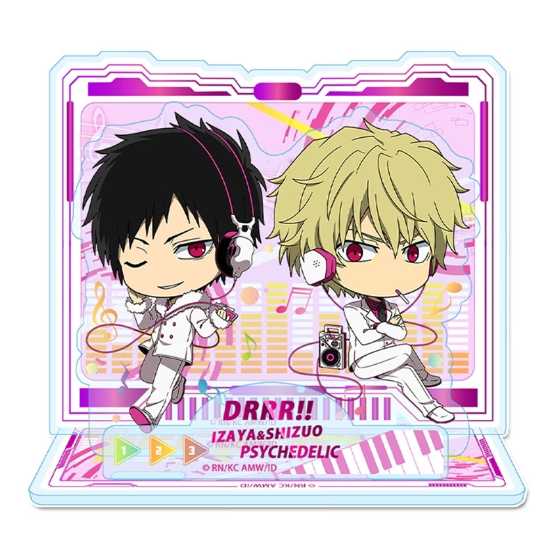 (Goods - Acrylic Stand) TV Anime - Durarara!! x2 Puchichoco Acrylic Diorama (Psychedelic)
