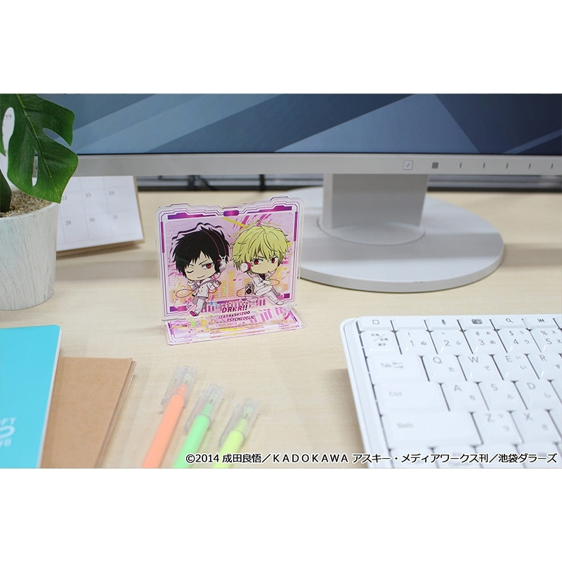 (Goods - Acrylic Stand) TV Anime - Durarara!! x2 Puchichoco Acrylic Diorama (Psychedelic)