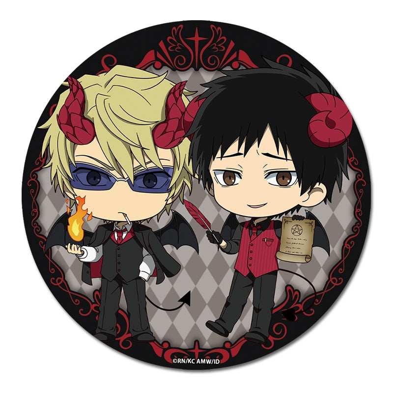(Goods - Badge) TV Anime - Durarara!! x2 Puchichoco BIG Button Badge (Demon)
