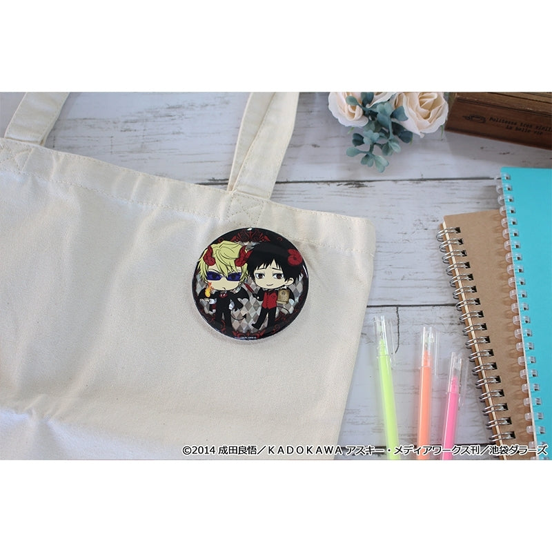 (Goods - Badge) TV Anime - Durarara!! x2 Puchichoco BIG Button Badge (Demon)