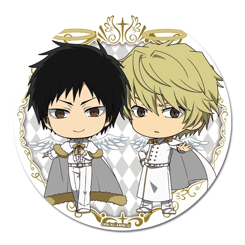 (Goods - Badge) TV Anime - Durarara!! x2 Puchichoco BIG Button Badge (Angel)