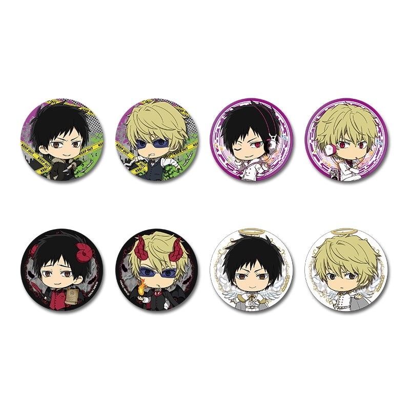 (1BOX=8)(Goods - Badge) TV Anime - Durarara!! x2 Puchichoco Trading Button Badge