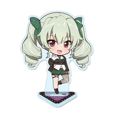 (Goods - Stand Pop) Girls und Panzer das Finale Puchi Choko Acrylic Stand (Anchovy) Subculture Fashion ver.
