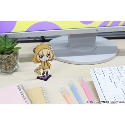 (Goods - Stand Pop) Girls und Panzer das Finale Puchi Choko Acrylic Stand (Katyusha) Subculture Fashion ver.