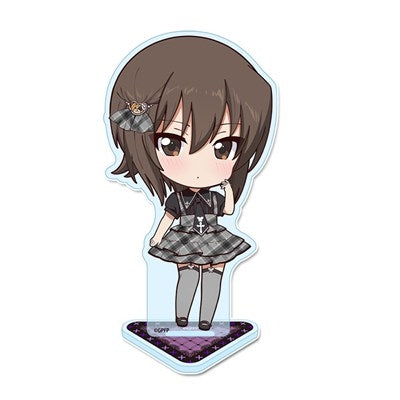 (Goods - Stand Pop) Girls und Panzer das Finale Puchi Choko Acrylic Stand (Maho Nishizumi) Subculture Fashion ver.