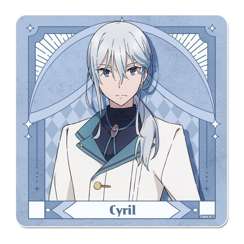 (Goods - Coaster) TV Anime "Secrets of the Silent Witch" Rubber Mat Coaster (Cyril Ashley)