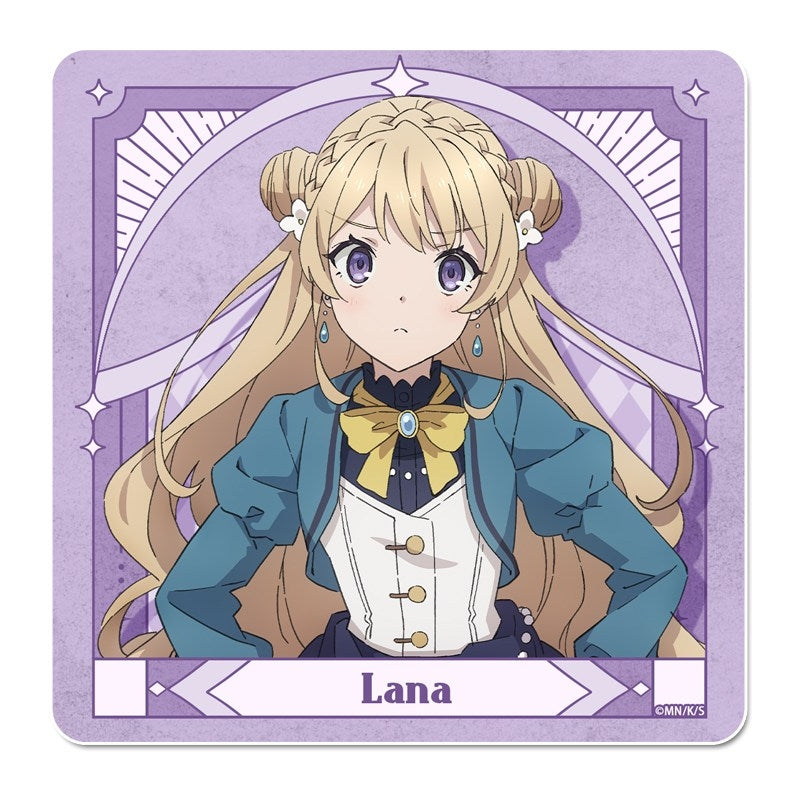 (Goods - Coaster) TV Anime "Secrets of the Silent Witch" Rubber Mat Coaster (Lana Colette)