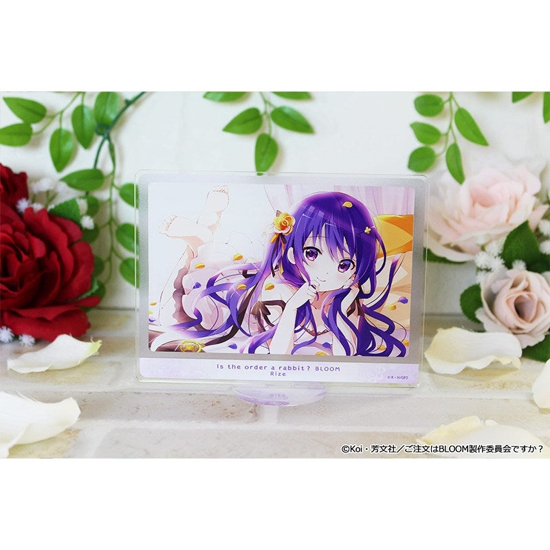(Goods - Board) Is the Order a Rabbit? BLOOM Acrylic Visual Board (Rize)