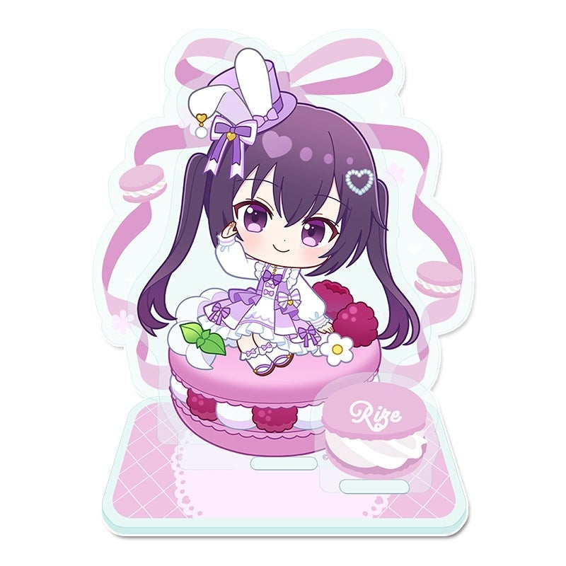 (Goods - Acrylic Stand) Is the Order a Rabbit? BLOOM Puchichoco Mini Acrylic Diorama (Rize) Macaron ver.