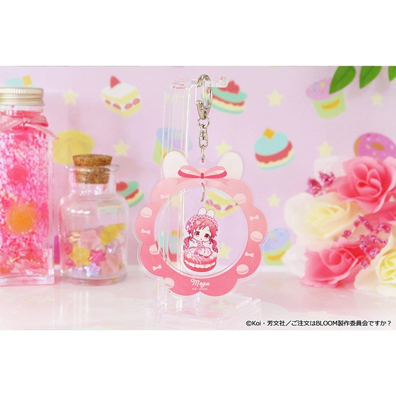 (Goods - Keychain) Is the Order a Rabbit? BLOOM Puchichoco Yurayura Acrylic Keychain (Meg) Macaron ver.