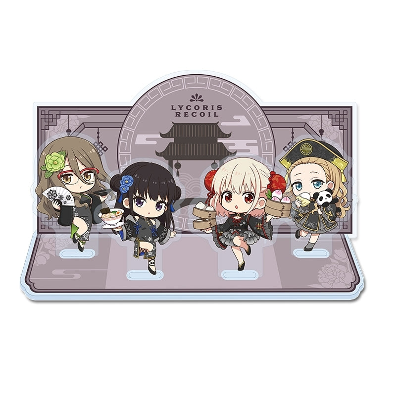 (Goods - Acrylic Stand) Lycoris Recoil TV Anime Puchi Choko Acrylic Diorama Chinese ver.