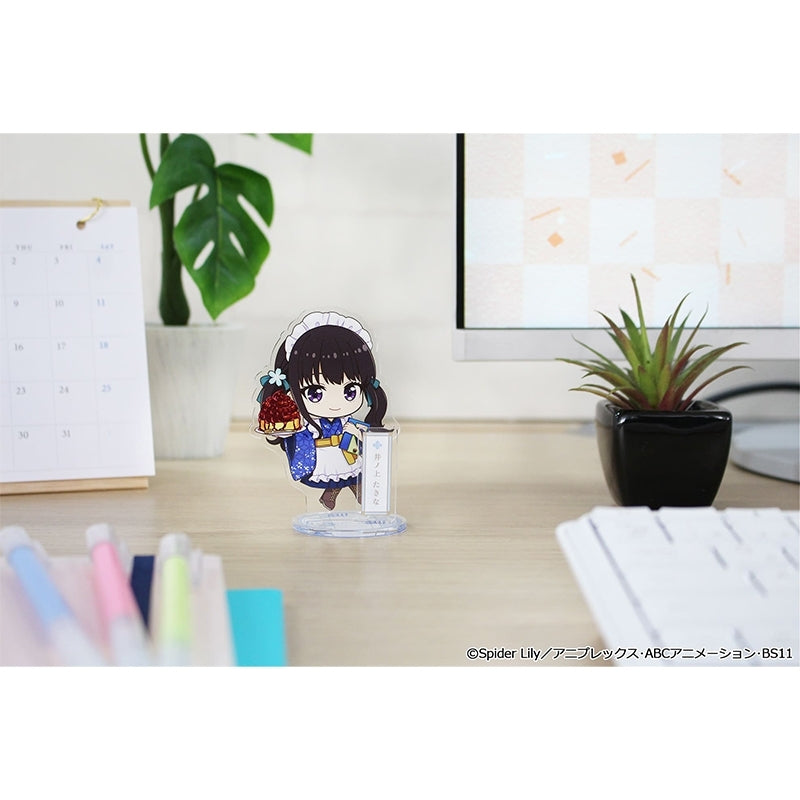 (Goods - Acrylic Stand) Lycoris Recoil TV Anime Puchi Choko Acrylic Stand (Takina Inoue) Kimono Maid ver.