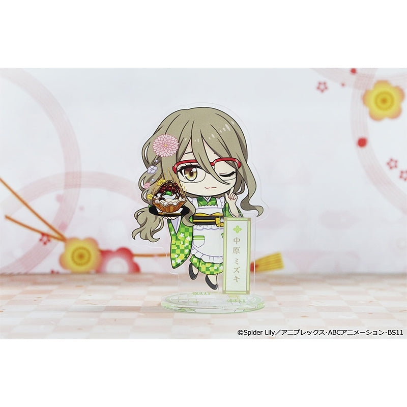 (Goods - Acrylic Stand) Lycoris Recoil TV Anime Puchi Choko Acrylic Stand (Mizuki Nakahara) Kimono Maid ver.