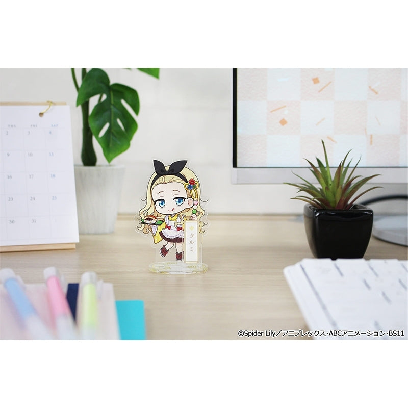 (Goods - Acrylic Stand) Lycoris Recoil TV Anime Puchi Choko Acrylic Stand (Kurumi) Kimono Maid ver.