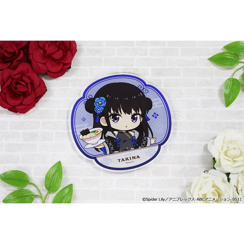 (Goods - Coaster) Lycoris Recoil TV Anime Puchi Choko Acrylic Coaster (Takina Inoue) Chinese ver.