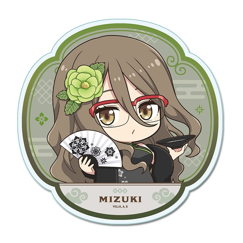 (Goods - Coaster) Lycoris Recoil TV Anime Puchi Choko Acrylic Coaster (Mizuki Nakahara) Chinese ver.