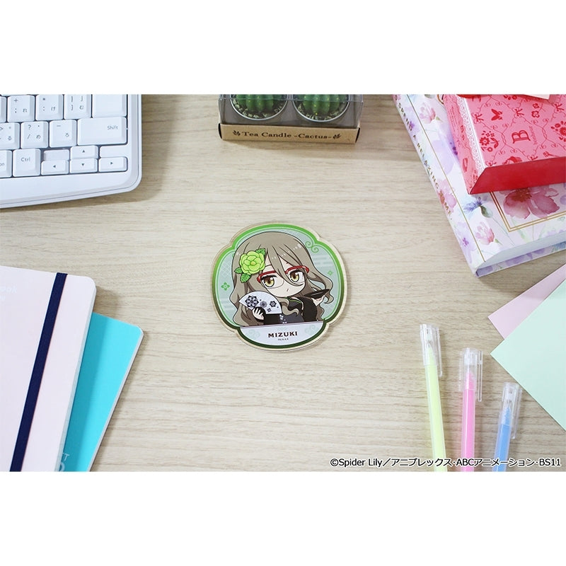 (Goods - Coaster) Lycoris Recoil TV Anime Puchi Choko Acrylic Coaster (Mizuki Nakahara) Chinese ver.