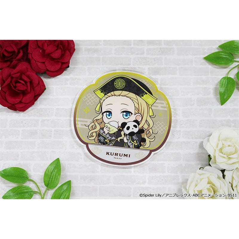 (Goods - Coaster) Lycoris Recoil TV Anime Puchi Choko Acrylic Coaster (Kurumi) Chinese ver.