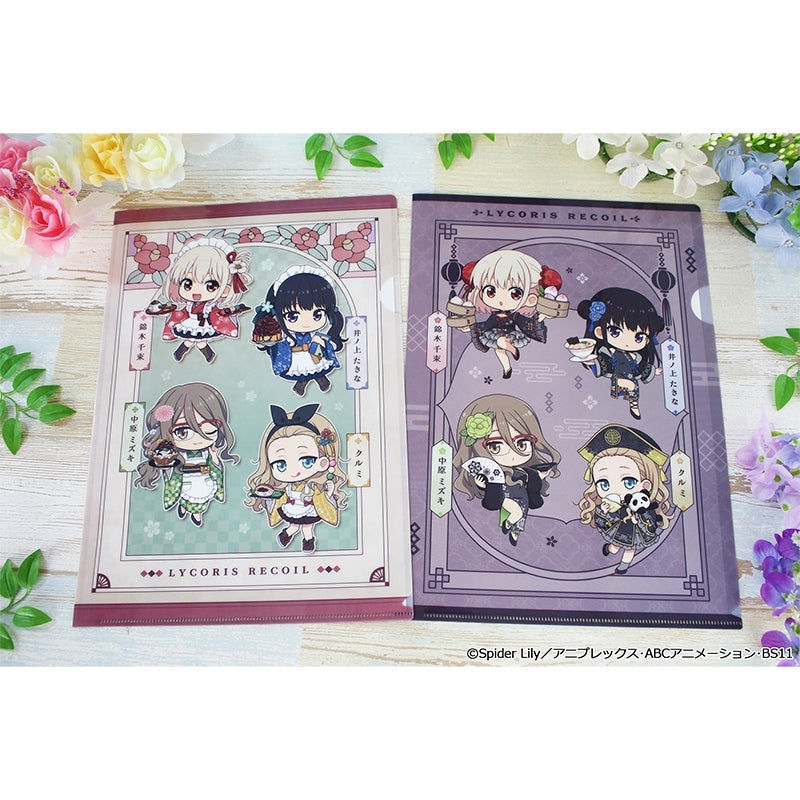 (Goods - Clear File) Lycoris Recoil TV Anime Puchi Choko Clear File Chinese ver.