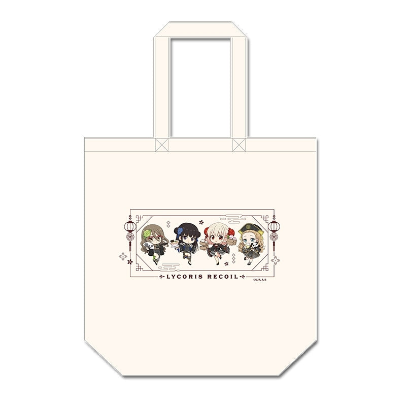 (Goods - Bag) Lycoris Recoil TV Anime Puchi Choko CanvasTote Bag Chinese ver.