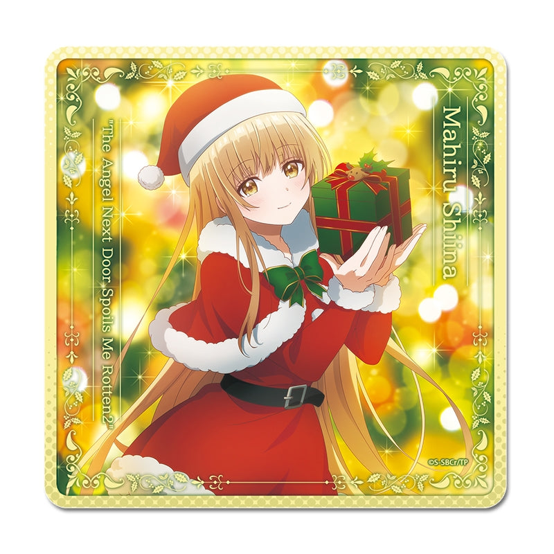 (Goods - Coaster) The Angel Next Door Spoils Me Rotten 2 Rubber Mat Coaster (Christmas)