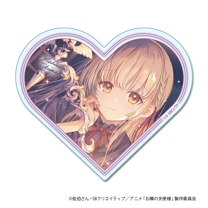 (Goods - Ornament) The Angel Next Door Spoils Me Rotten 2 Heart Acrylic Block (Libra)