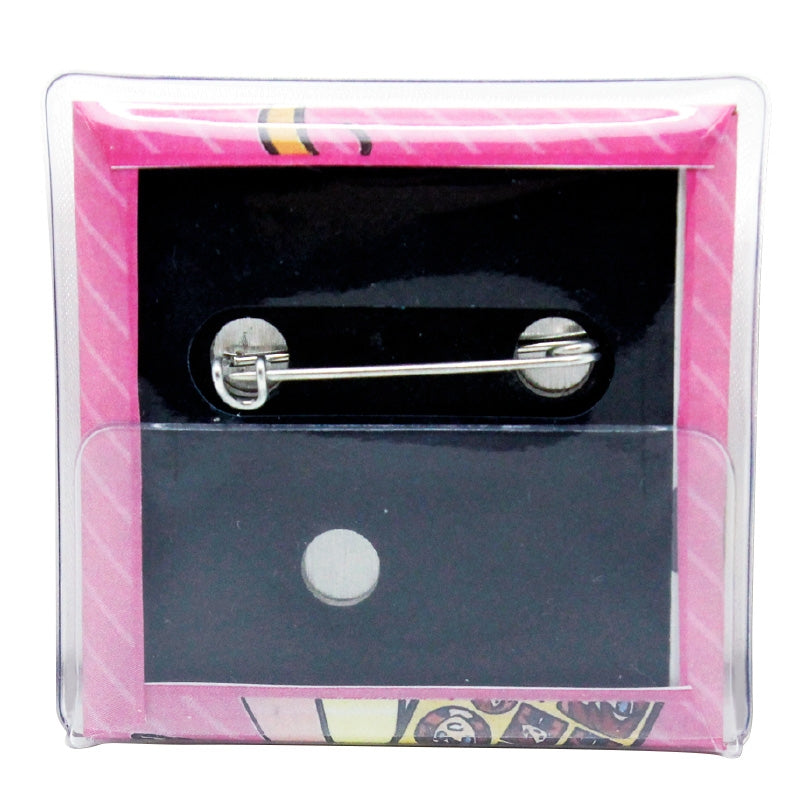 (Goods - Button Badge Cover) Non-Character Original Square Button Badge Cover 54 x 54mm Compatible