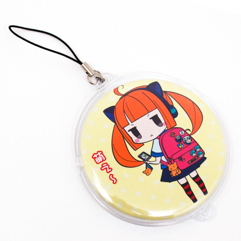 (Goods - Button Badge Cover) Non-Character Original Button Badge Cover w/ Strap Connector Hole 75mm
