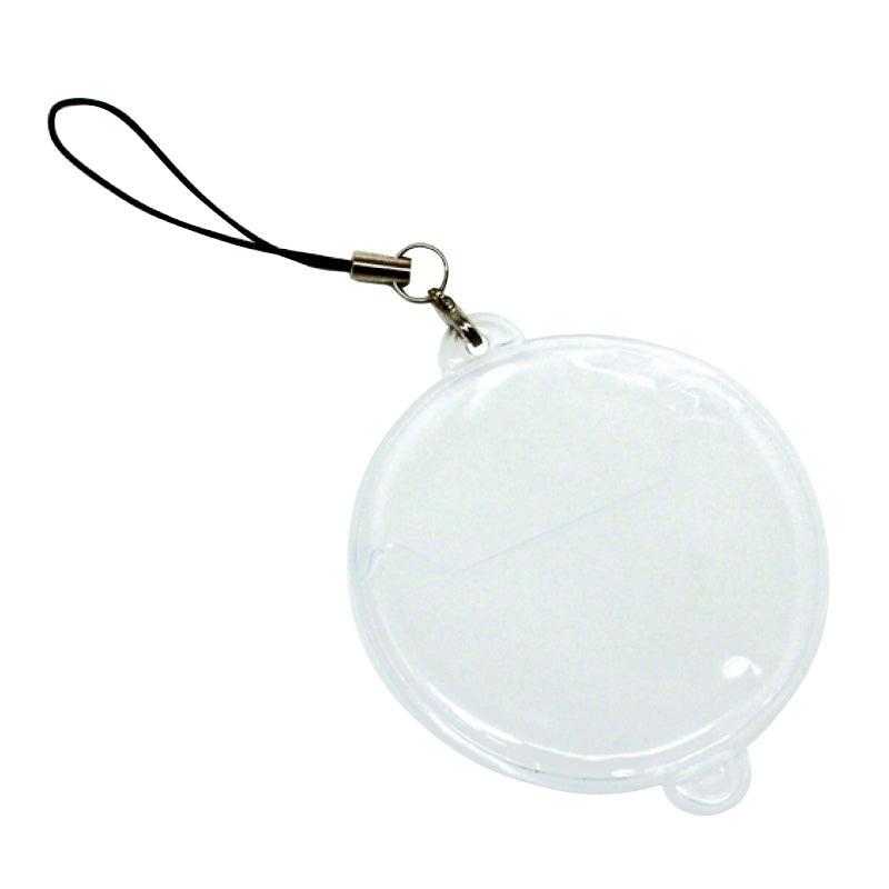 (Goods - Button Badge Cover) Non-Character Original Button Badge Cover w/ Strap Connector Hole 57mm Compatible
