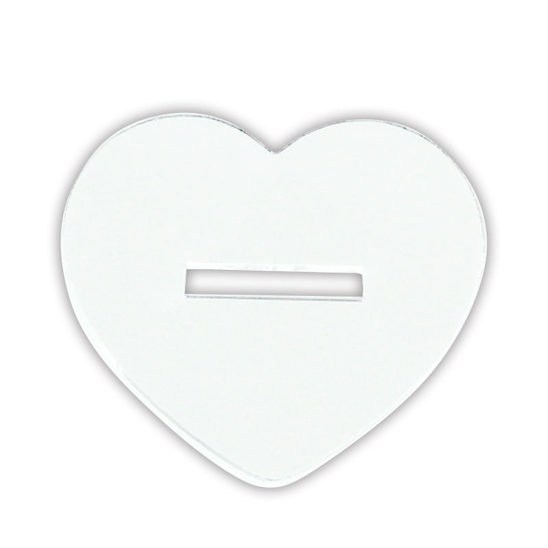 (Goods - Stand Pop Accessory) Non-Character Original Acrylic Stand Single (Heart-Shaped)