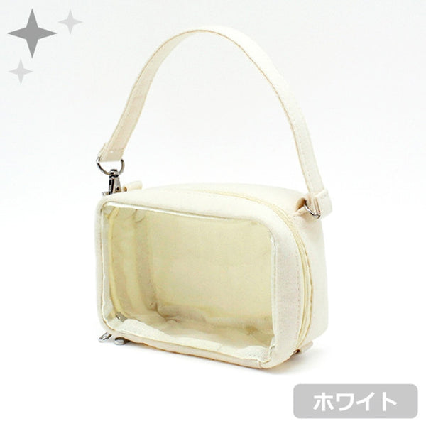 (Goods - Bag) Non-Character Original Mini Plushie Pouch S Size White