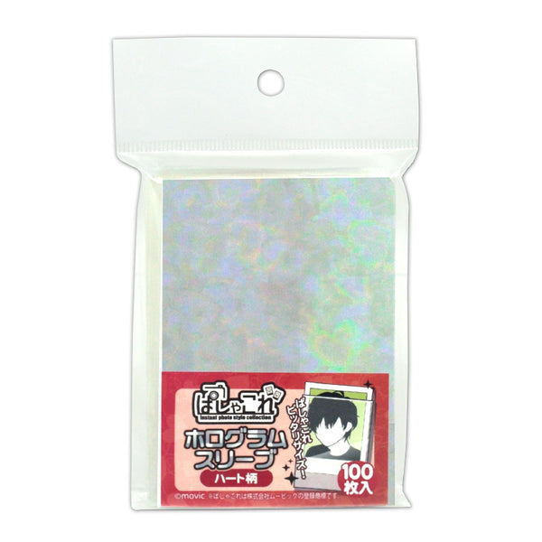 (Goods - Cover Other) Non-Character Original PashaColle Holo Sleeve Heart (100 Pcs)