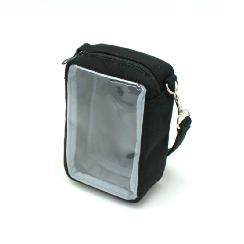 (Goods - Bag) Non-Character Original Mini Plushie Pouch S Size Black