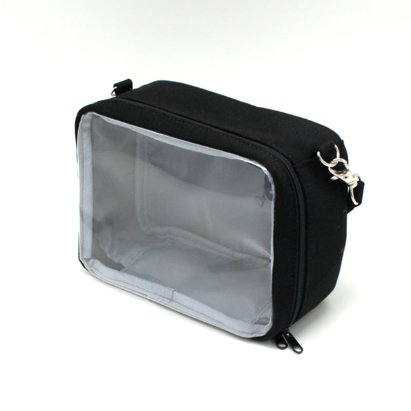 (Goods - Bag) Non-Character Original Mini Plushie Pouch L Size Black