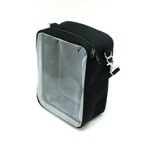 (Goods - Bag) Non-Character Original Mini Plushie Pouch L Size Black