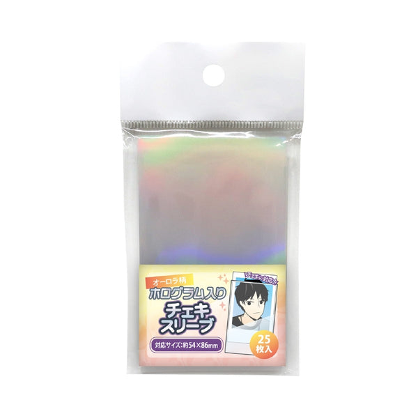 (Goods - Cover Other) Non-Character Original Instant Photo Holographic Sleeve Iridescent (25 Pcs)