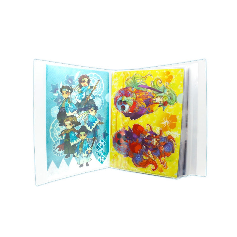 (Goods - Clear File Storage) Non-Character Large Capacity Clear File Storage Folder
