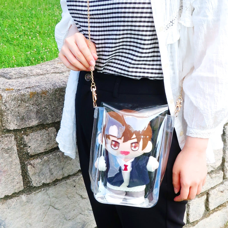 (Goods - Bag) Non-Character Clear Plushie Shoulder Bag