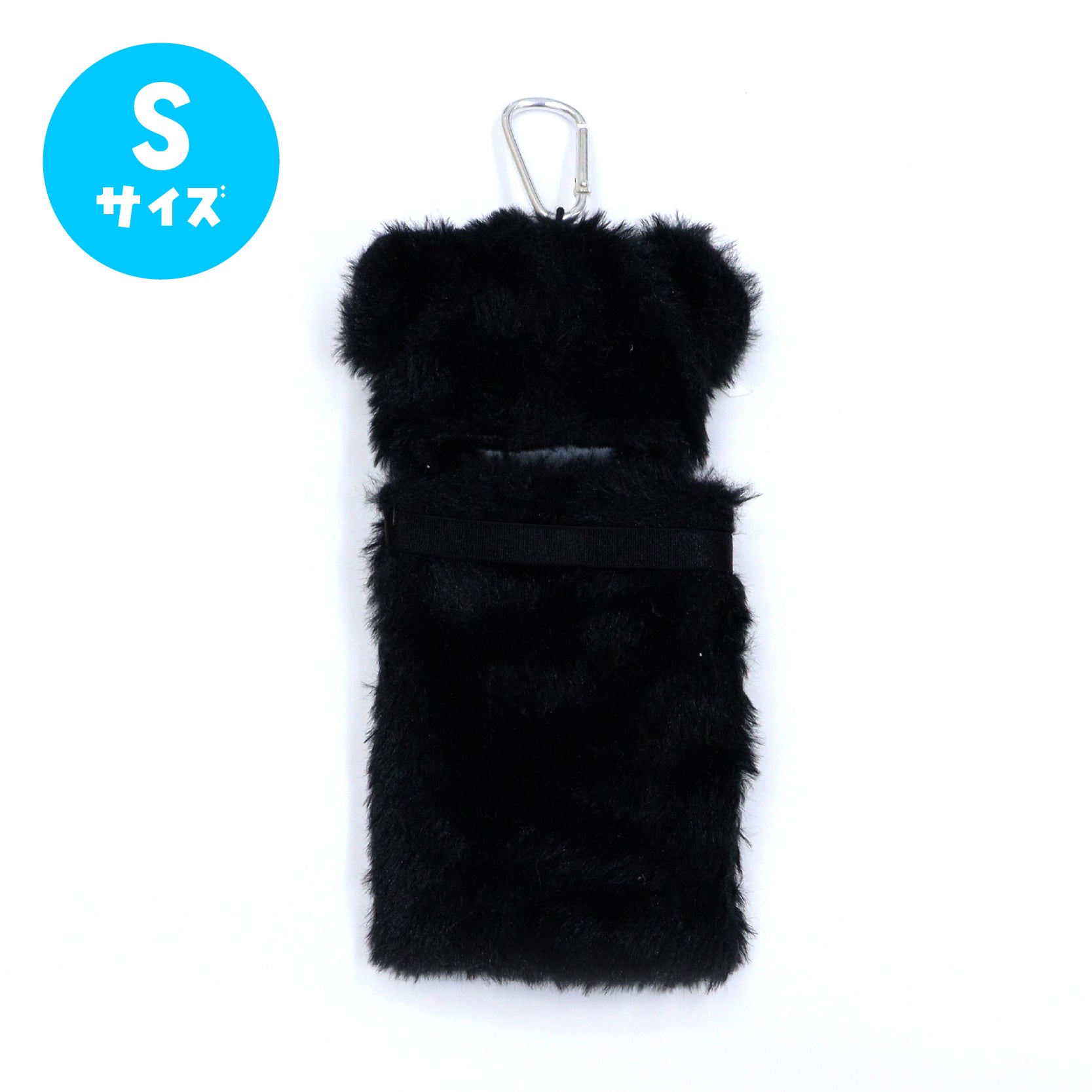 (Goods - Card Case) nui. Hug Plush Trading Card Case S Size Black Bear Ver.