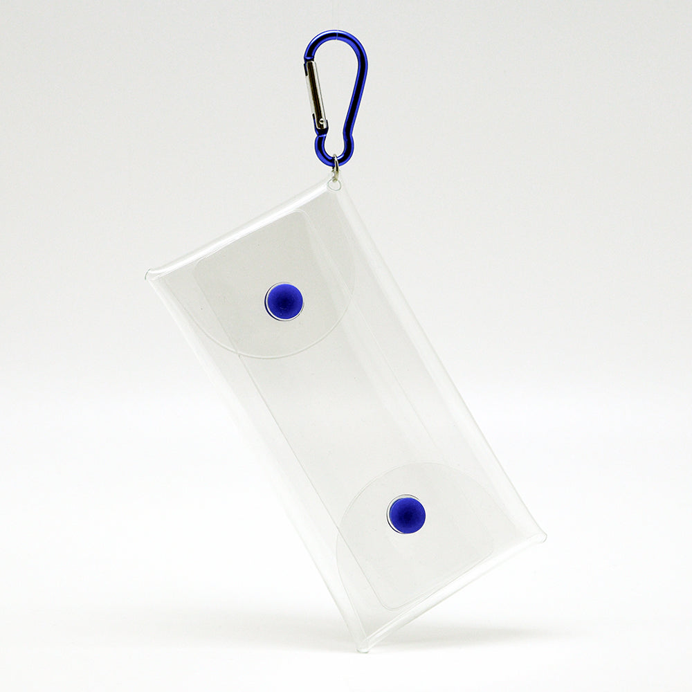 (Goods - Case) Clear Multipurpose Case (Blue)