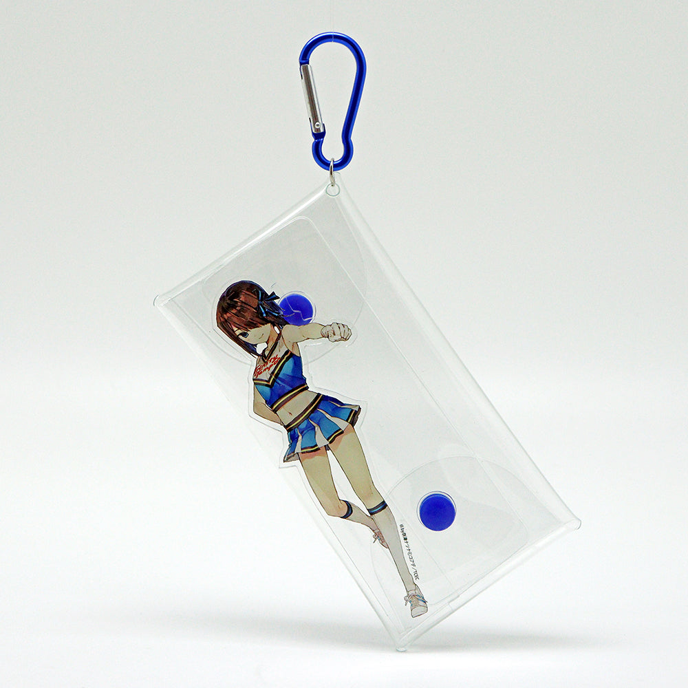 (Goods - Case) Clear Multipurpose Case (Blue)