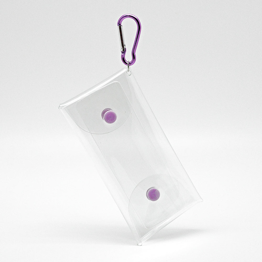 (Goods - Case) Clear Multipurpose Case (Purple)